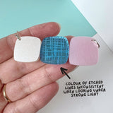 SSF SECOND: Pebble Necklace - Blue & Pink