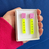 SSF SAMPLE: 'Acid House' Earrings