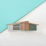 SSF SAMPLE: House Brooch - Muted Green