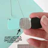 SSF SECOND: Pebble Necklace - Mint