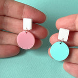 SSF SAMPLE: Mismatched Dot Earrings