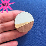 SSF SECOND: Dot Landscape Brooch