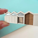 SSF SAMPLE: Zigzag Roof House Brooch