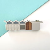 SSF SAMPLE: Zigzag Roof House Brooch