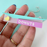 SSF SAMPLE: Donut Shop Necklace