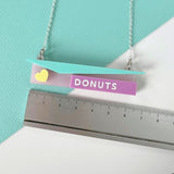 SSF SAMPLE: Donut Shop Necklace