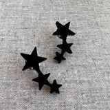 Star Trio Collar Pins – Set of 2 - Various Colours
