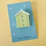 Beach Hut Pin