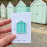 Beach Hut Pin
