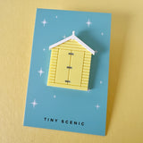 Beach Hut Pin