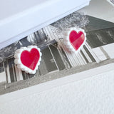 Retro Heart-shaped Stud Earrings