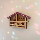 Hot Wine Hut Brooch