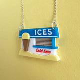 Ice Cream Kiosk Necklace