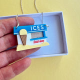 Ice Cream Kiosk Necklace