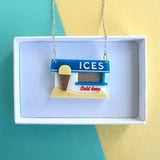Ice Cream Kiosk Necklace