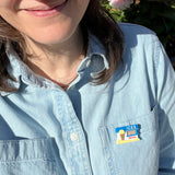Ice Cream Kiosk Brooch