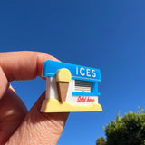 Ice Cream Kiosk Brooch
