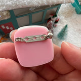 Double-layer MCM Pebble Brooch - Various Colours