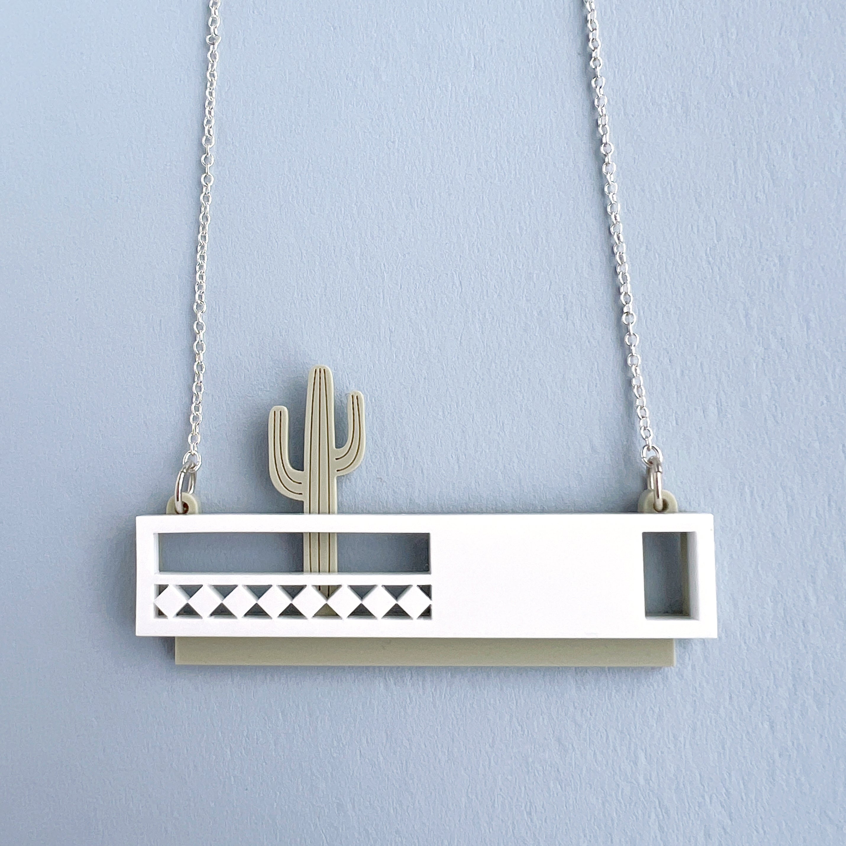 Saguaro House Necklace – Two colour options