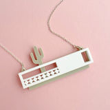Saguaro House Necklace – Two colour options