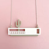 Saguaro House Necklace – Two colour options