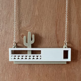 Saguaro House Necklace – Two colour options