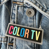 SSF SECOND: COLOR TV Sign Necklace