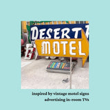 SSF SECOND: COLOR TV Sign Necklace