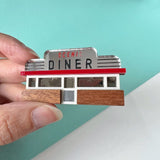 SSF SECOND: Diner Brooch
