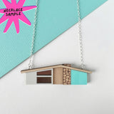 SSF SAMPLE: Mint Bungalow Necklace