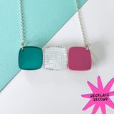 SSF SECOND: Pebble Necklace - Teal