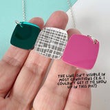 SSF SECOND: Pebble Necklace - Teal