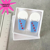 SSF SAMPLE: 'Snow Cone' Earrings