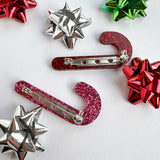 Candy Cane Brooch - Pink or Red