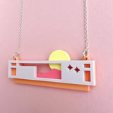 Sunset House Necklace –  Two colour options