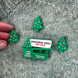 'Christmas Trees' Pop-up Roadside Kiosk - Brooch