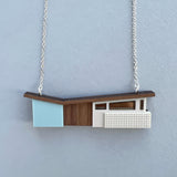 Butterfly Roof House Necklace
