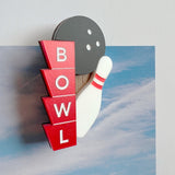 Bowling Sign Brooch