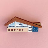 Coffee Shop Brooch