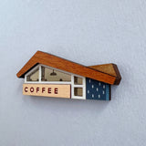 Coffee Shop Brooch