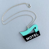 Motel Sign Necklace