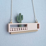 Saguaro House Necklace – Two colour options