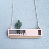Saguaro House Necklace – Two colour options