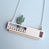 Saguaro House Necklace – Two colour options