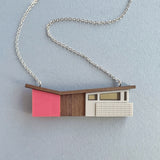 Butterfly Roof House Necklace