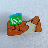 Scenic Route Brooch