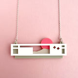 Sunset House Necklace –  Two colour options