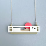 Sunset House Necklace –  Two colour options